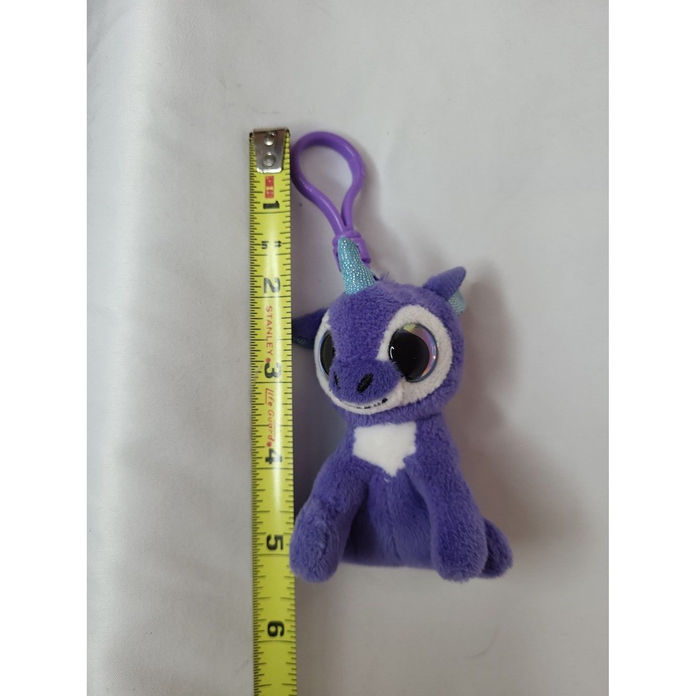 Lumos Star plush Keychain Purple Unicorn 3" stuffed animal
